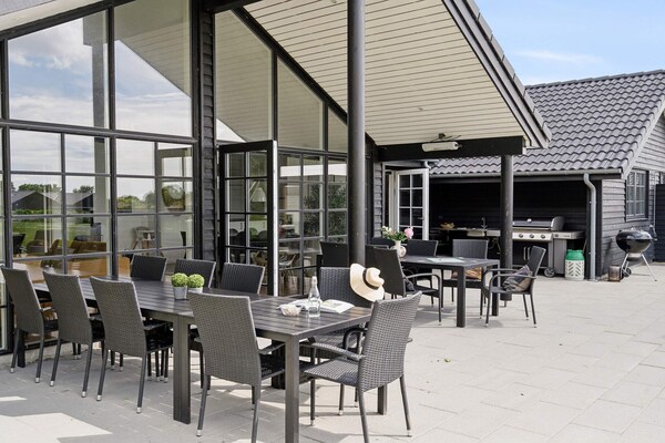 Luxe vakantiehuis voor 18 personen met zwembad en wellness in Mommark, 600m van zee - thumbnail 5