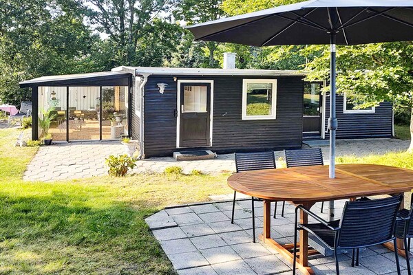 Op 600 m van zee: sfeervol vakantiehuis in Allingåbro - thumbnail 2