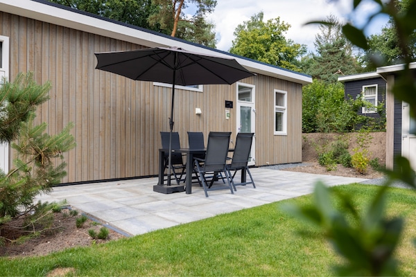 Modern chalet op de Veluwe met tuin, dicht bij Nationaal Park De Hoge Veluwe - thumbnail 5