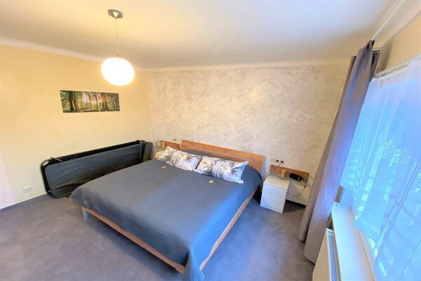 Knus appartement aan de bosrand bij Waltershausen, 4 personen - thumbnail 3
