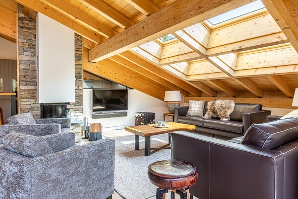 Penthouse met sauna voor 8 personen in de Franse Alpen, Abondance - thumbnail 2
