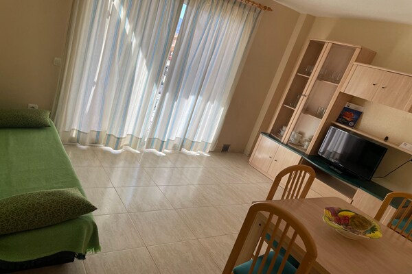 Appartement aan de golfbaan in Puerto de Mazarrón, 50 meter van het strand - thumbnail 3