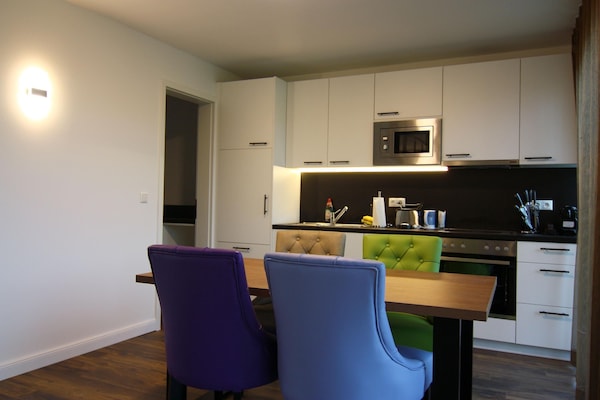 Modern chalet voor 3 personen aan de golfbaan bij Schwerin - thumbnail 4