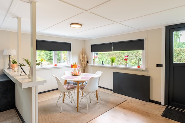 Gezellig houten vakantiehuis Steenmarter in landelijk Reutum - thumbnail 3