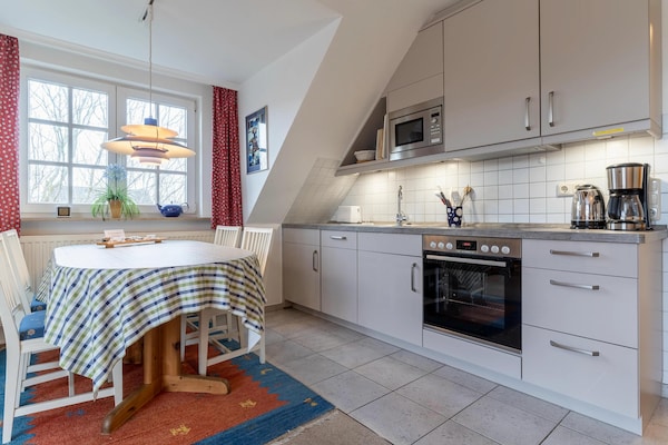 Zonnig 3-kamer appartement aan de golfbaan in St. Peter-Ording - thumbnail 4