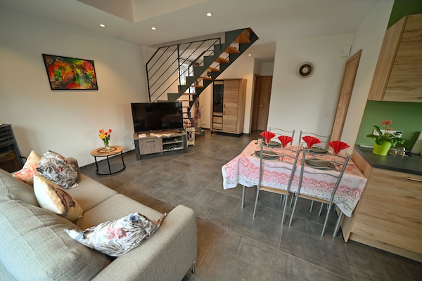 4-persoons vakantiehuis met mezzanine aan de Ourthe in Monville - thumbnail 4