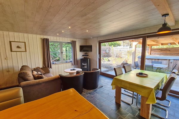 Sfeervol chalet voor 4 in Durbuy met tuin, bbq & houtkachel - thumbnail 4