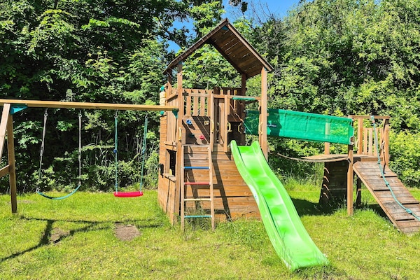 Op 300 m van zee: ruim vakantiehuis in Glesborg voor 10 personen - thumbnail 4
