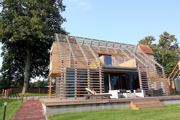 Modern luxe chalet voor 2 personen in Wendorf bij Schwerin (2) - thumbnail 1