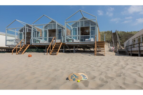 Slaapstrandhuisje Dishoek 68: Uniek overnachten op het Zeeuwse strand - thumbnail 6