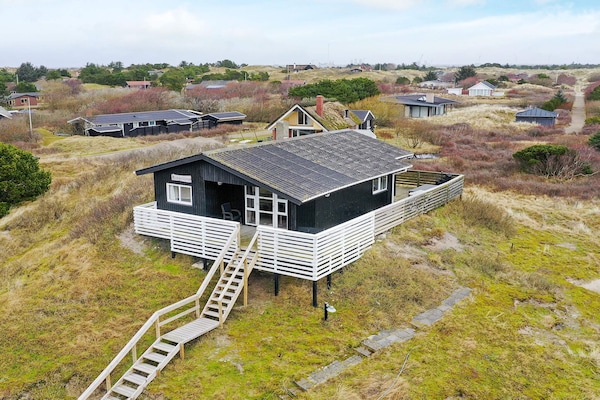 Vrijstaand vakantiehuis op duin bij Rindby Strand, Fanø - thumbnail 4