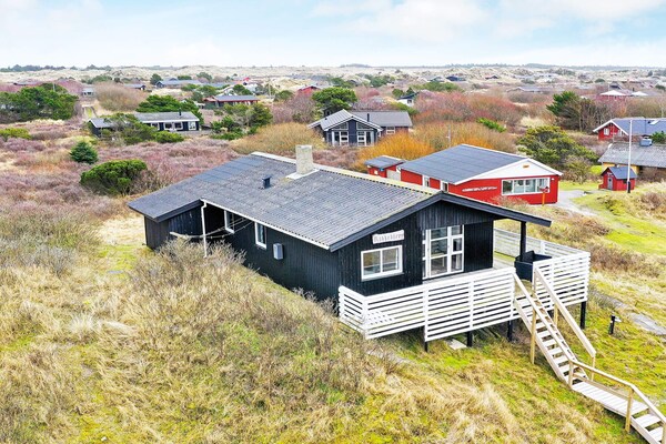 Vrijstaand vakantiehuis op duin bij Rindby Strand, Fanø - thumbnail 5