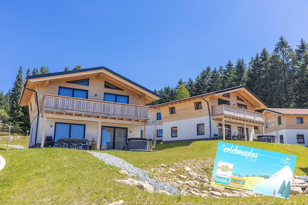 Modern chalet met privé-jacuzzi en sauna aan de golfbaan in St. Englmar - thumbnail 3