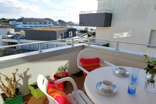 Aan het strand: Comfortabel appartement in Benodet voor 3 personen - thumbnail 4