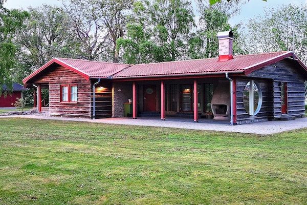 Op 550 m van zee: gezellig vakantiehuis in Mörbylånga op Öland - thumbnail 1