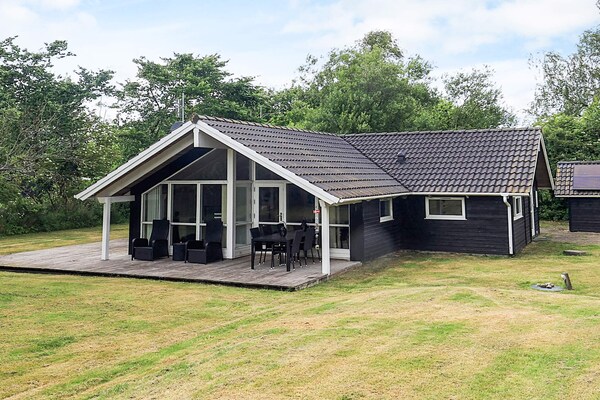 Sfeervol vakantiehuis in Asaa met sauna en whirlpool voor 6 personen - thumbnail 1