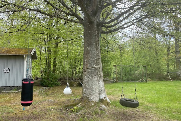 Vrijstaand vakantiehuis aan de golfbaan bij Ronneby, 800m van zee - thumbnail 6