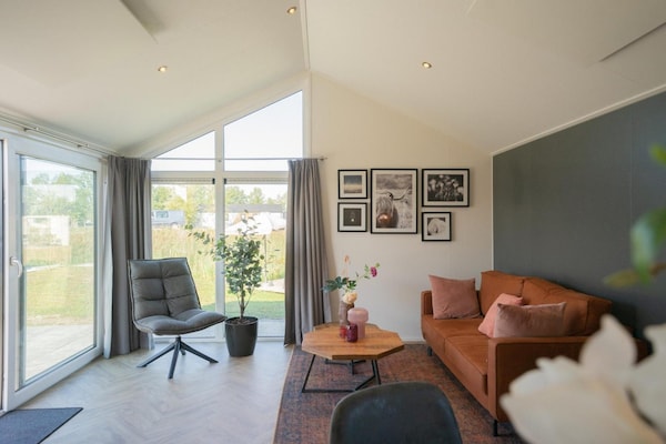 4-persoons chalet aan het meer in Kampen - thumbnail 2