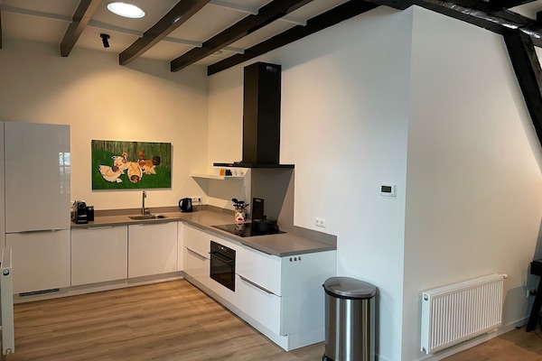 Landelijk appartement in gerestaureerde tabaksschuur bij Utrechtse Heuvelrug - thumbnail 3