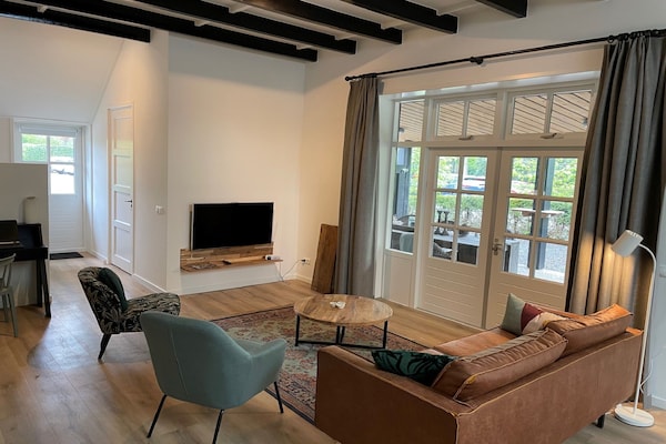 Landelijk appartement in gerestaureerde tabaksschuur bij Utrechtse Heuvelrug - thumbnail 2