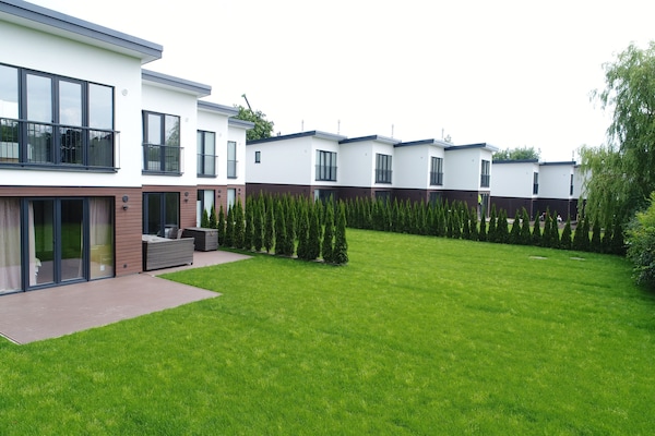 Op 750 m van zee: Modern vakantiehuis voor 3 personen in Damp - thumbnail 2
