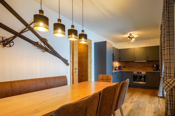 Ruim appartement voor 8 personen bij Kitzbühel met wellness en bergzicht - thumbnail 3