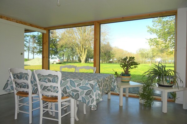 Ecologisch vakantiehuis met zeezicht en wintertuin in Etables-sur-Mer - thumbnail 4