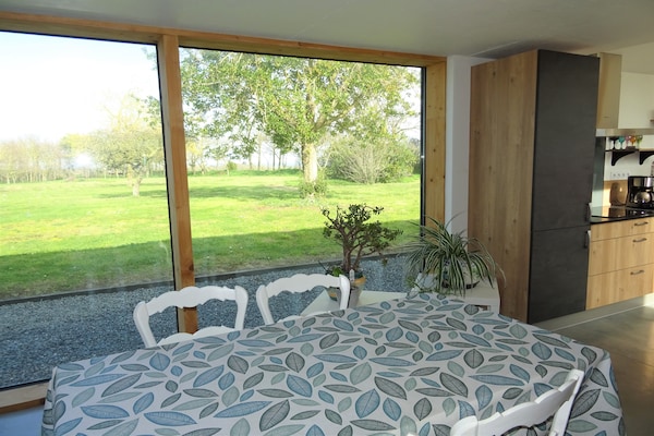 Ecologisch vakantiehuis met zeezicht en wintertuin in Etables-sur-Mer - thumbnail 5