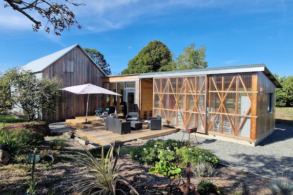 Ecologisch vakantiehuis met zeezicht en wintertuin in Etables-sur-Mer - thumbnail 1