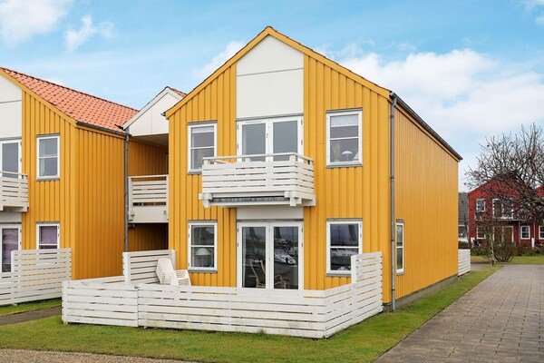 Aan zee: Sfeervol vakantiehuis bij de jachthaven van Rudkøbing - thumbnail 1