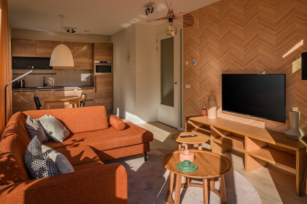 Stijlvol appartement in vakantiepark op 4 km van bruisend Maastricht - thumbnail 2