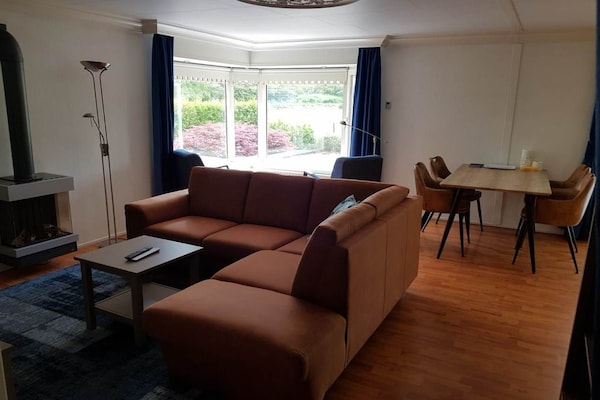 Luxe chalet Koperwiek in bosrijk Garderen met airconditioning en EV-laadpaal - thumbnail 2
