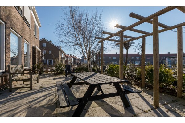 Zonnig vakantiehuis met tuin, 5 min van strand Zoutelande - thumbnail 3