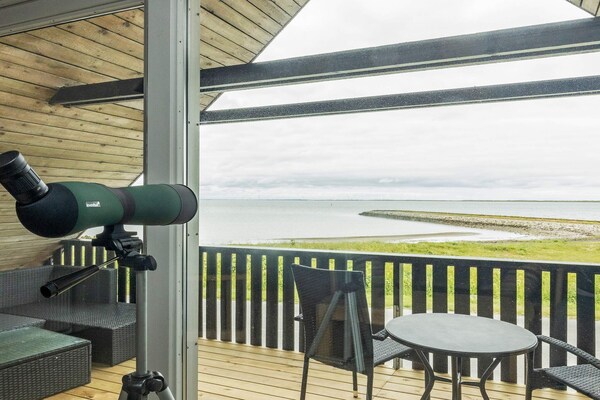 Vrijstaand vakantiehuis op 50 meter van het Limfjord met panoramisch uitzicht - thumbnail 5