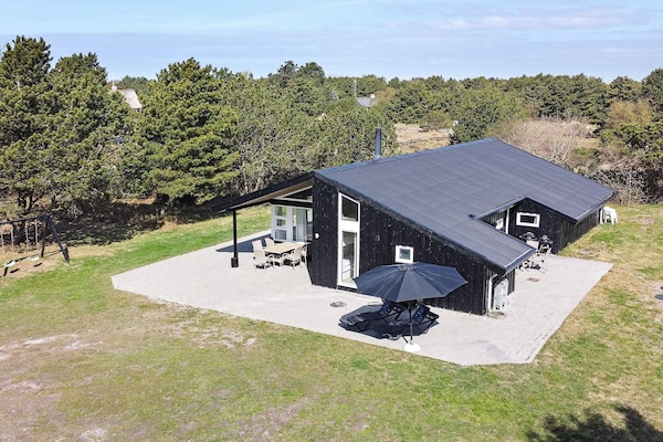 Ruim vakantiehuis voor 12 personen met whirlpool, sauna en activiteitenruimte nabij Sønderho strand - thumbnail 4
