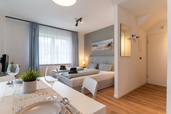 Lichte vakantiewoning Butze Fiev in Ording, 1 km van het strand - thumbnail 2