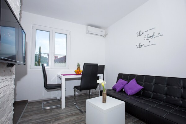 Villa Roza: Romantisch appartement met balkon en zwembad nabij Dubrovnik - thumbnail 2