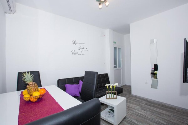 Villa Roza: Romantisch appartement met balkon en zwembad nabij Dubrovnik - thumbnail 5