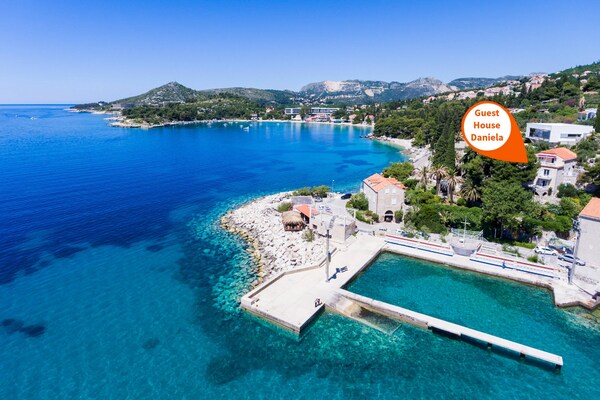 Superior Tweepersoonskamer met Zeezicht in Mlini, vlakbij Dubrovnik - thumbnail 4