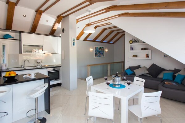 Mali Skoj Apartment: Twee-kamer appartement met zeezicht op Šipan - thumbnail 4