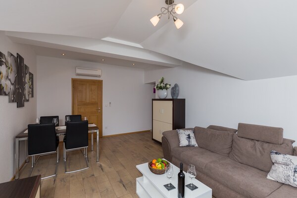 Superieur appartement met zeezicht en terras vlakbij Dubrovnik - thumbnail 2