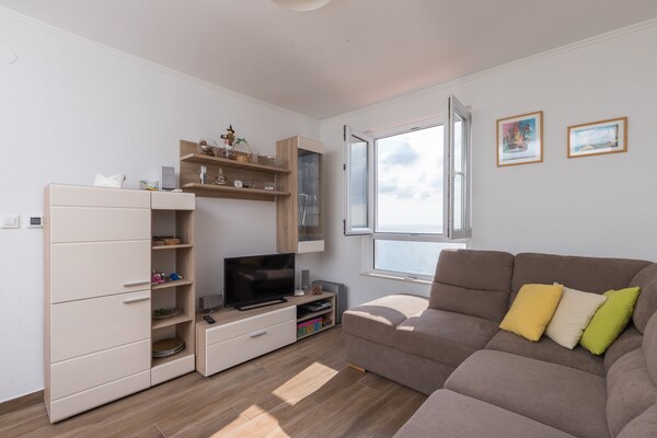 Appartement met zeezicht en terras op 300m van strand in Dubrovnik - thumbnail 2