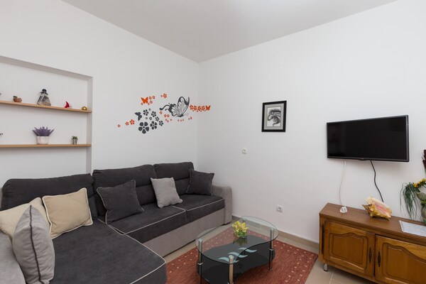 Sfeervol appartement met terras en deels zeezicht nabij Dubrovnik - thumbnail 4