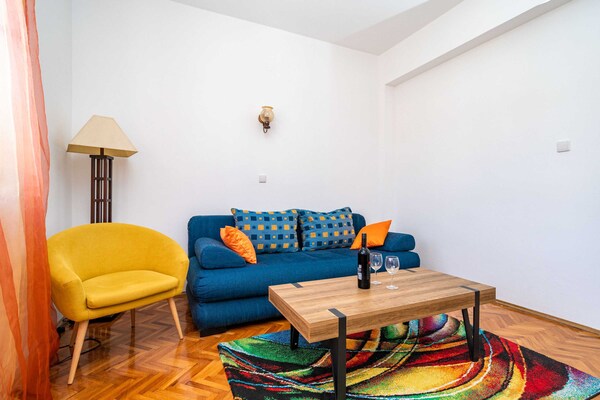 Ruim appartement met terras in Lapad, vlakbij strand en oude stad Dubrovnik - thumbnail 3