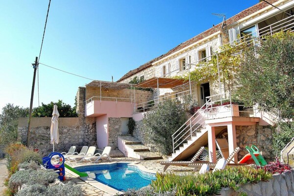 Villa Tony: Ruime duplex met privézwembad en zeezicht in Orasac - thumbnail 3