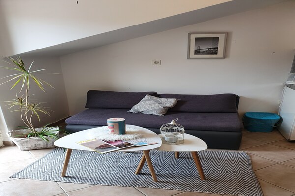 Studio Appartement met Terras in Cavtat - Zwembad, Gym & Sauna - thumbnail 3