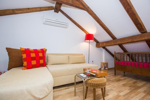 Triplex appartement met balkon en zeezicht in Dubrovnik, 2 minuten van de oude stad - thumbnail 4