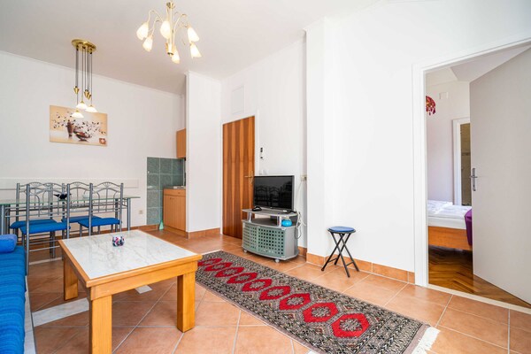 Studio met balkon en zeezicht nabij Dubrovnik - thumbnail 5