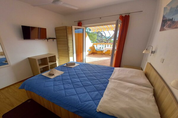 Romantisch appartement aan zee op Mljet met terras en zeezicht - thumbnail 4