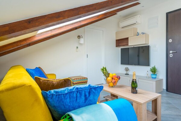 Deluxe appartement aan zee met balkon en uitzicht op Dubrovnik - thumbnail 3